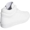 imageadidas Womens Hoops 40 Mid Top Basketball SneakerWhiteWhiteBlack