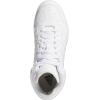 imageadidas Womens Hoops 40 Mid Top Basketball SneakerWhiteWhiteBlack
