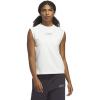 imageadidas Originals Womens Select Sleeveless Top Off WhiteBlack XLarge