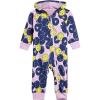 imageadidas Unisex Baby Smiley World OnesieBliss LilacDark BlueBright Yellow