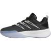 imageadidas UnisexAdult Dame Certified 3 Basketball SneakerBlackClear GreyCarbon