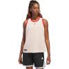 imageadidas Womens Crazylite Woven Basketball Tank TopHalo BlushPure Ruby