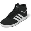 imageadidas Womens Hoops 40 Mid Top Basketball SneakerBlackWhiteBlack