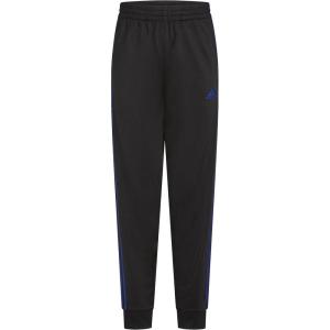 imageadidas Boys Iconic Tricot Jogger PantsBlack With Blue