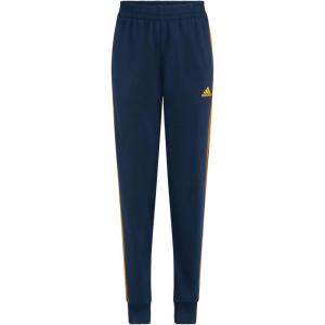 imageadidas Boys Iconic Tricot Jogger PantsCollegiate Navy With Active Gold
