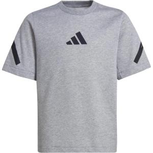 imageadidas Boys Zne TShirtMedium Grey HeatherBlack