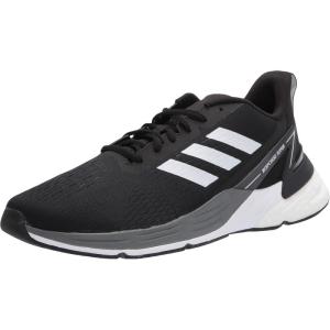 imageadidas Mens Sneaker Running ShoeBlackWhiteGrey