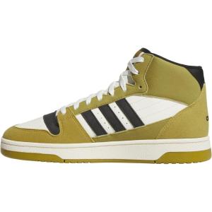 imageadidas UnisexAdult Break Start Mid Top SneakerSand GreenBlackOff White
