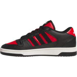 imageadidas UnisexAdult Break Start SneakerCollegiate RedBlackWhite