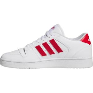 imageadidas UnisexAdult Break Start SneakerWhiteBetter ScarletWhite