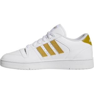 imageadidas UnisexAdult Break Start SneakerWhiteSand GreenWhite
