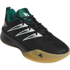 imageadidas UnisexAdult Dame Certified 3 Basketball SneakerCollegiate GreenBlackWhite