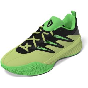 imageadidas UnisexAdult Dame Certified 3 Basketball SneakerPulse LimeBlackScreaming Green