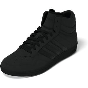 imageadidas UnisexAdult Hoops 40 Mid Top BasketballBlackBlackWhite