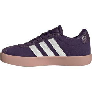 imageadidas UnisexChild Vl Court 30 Skateboarding Shoes ToddlerAurora PlumZero MetallicPink Gum