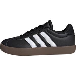 imageadidas UnisexChild Vl Court 30 Skateboarding Shoes ToddlerCore Black Cloud White Gum