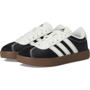 imageadidas UnisexChild Vl Court 30 Skateboarding Shoes ToddlerCore BlackOff WhiteCore Black