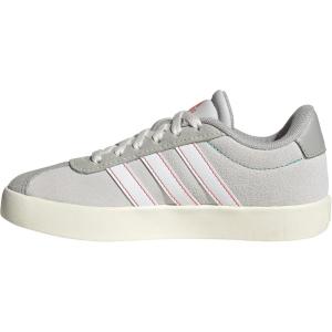 imageadidas UnisexChild Vl Court 30 Skateboarding Shoes ToddlerDash GreyWhiteLime Burst