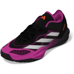 imageadidas Womens Adizero Select 20 Basketball SneakerBlackPurple BurstAurora Black