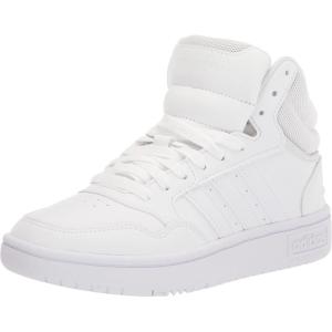 imageadidas Womens Hoops 30 High Sneakers Shoes Casual  WhiteWhiteWhiteDash Grey