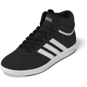 imageadidas Womens Hoops 40 Mid Top Basketball SneakerBlackWhiteBlack