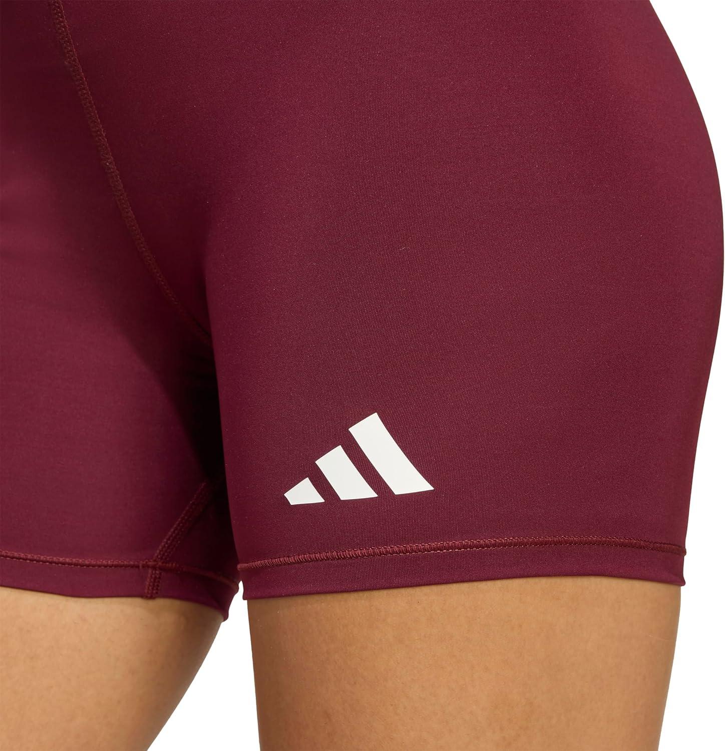 imageAdidas Womens Techfit Volleyball Tight ShortsTeam Maroon