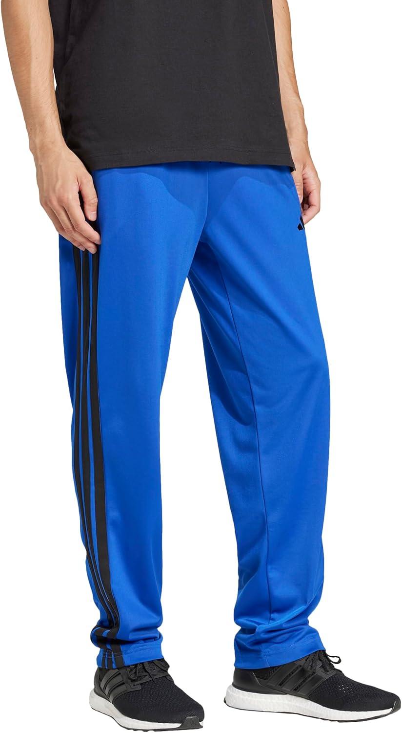 imageadidas Mens 3Stripes Tricot Opem Hem Track PantsTeam Royal Blue