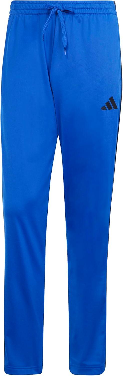 imageadidas Mens 3Stripes Tricot Opem Hem Track PantsTeam Royal Blue