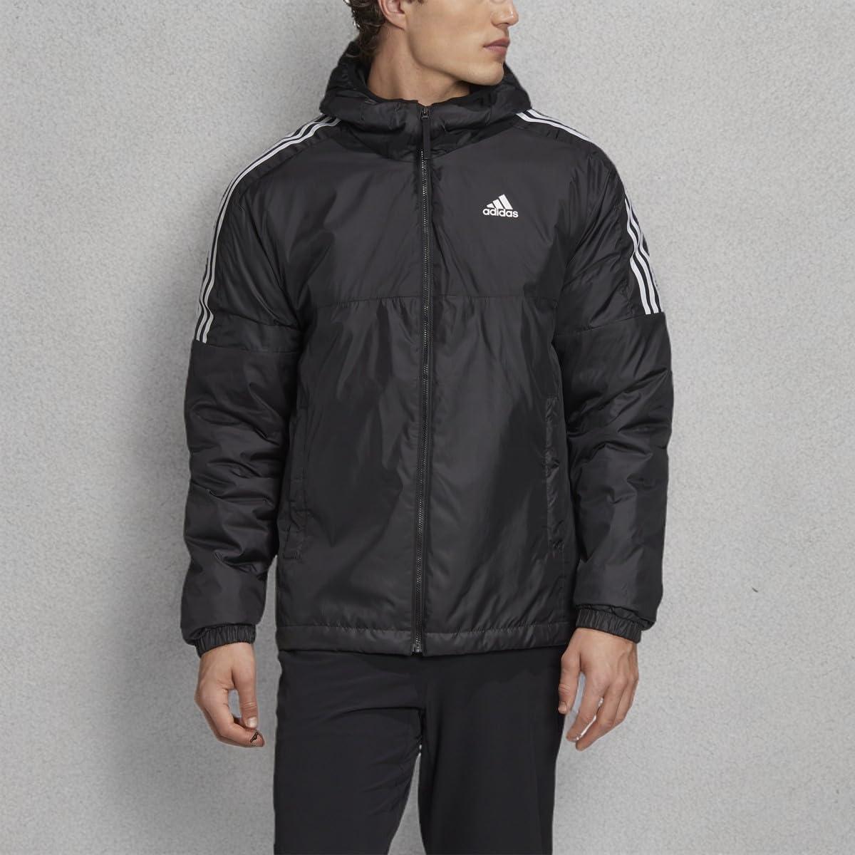 imageadidas Mens Essentials Insulated Hooded JacketBlack