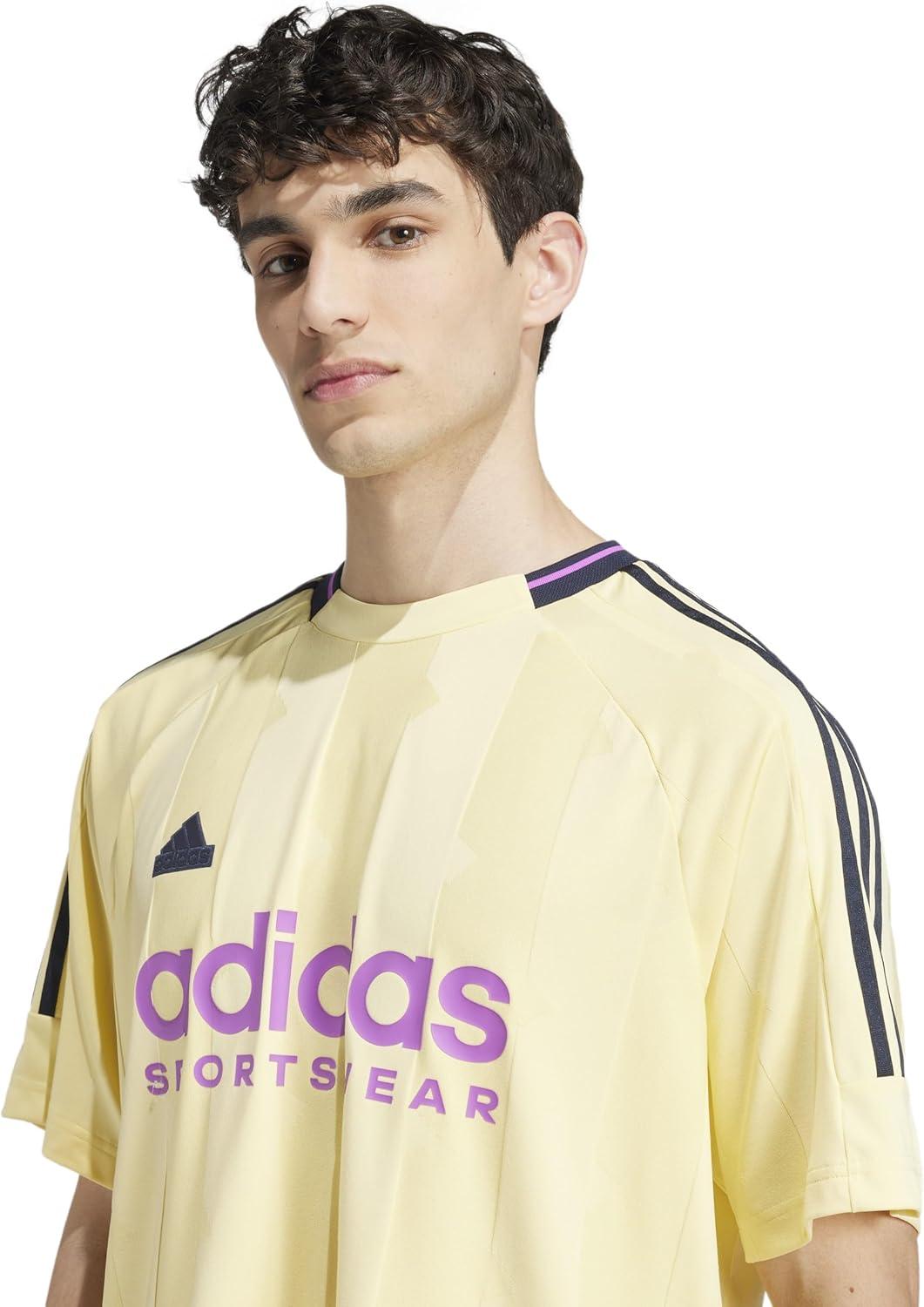 imageadidas Mens House of Tiro Jacquard JerseyAlmost Yellow