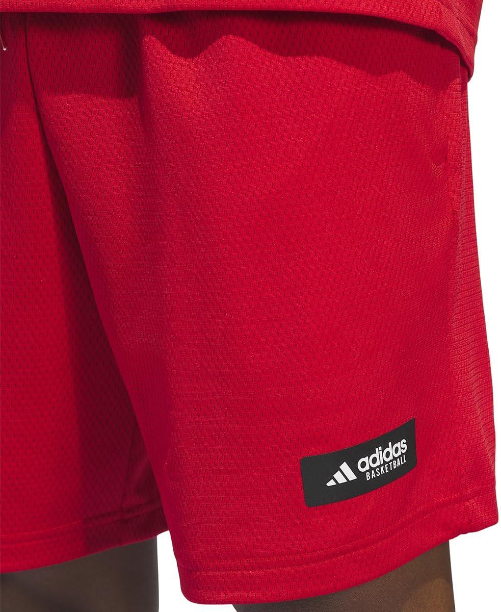 imageadidas Mens Legends ShortsBetter ScarletWhite