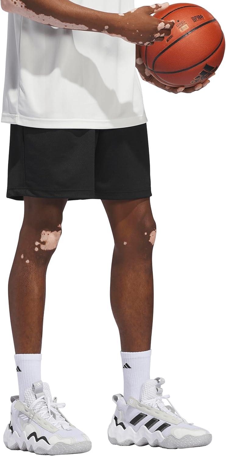 imageadidas Mens Legends ShortsBlackWhite