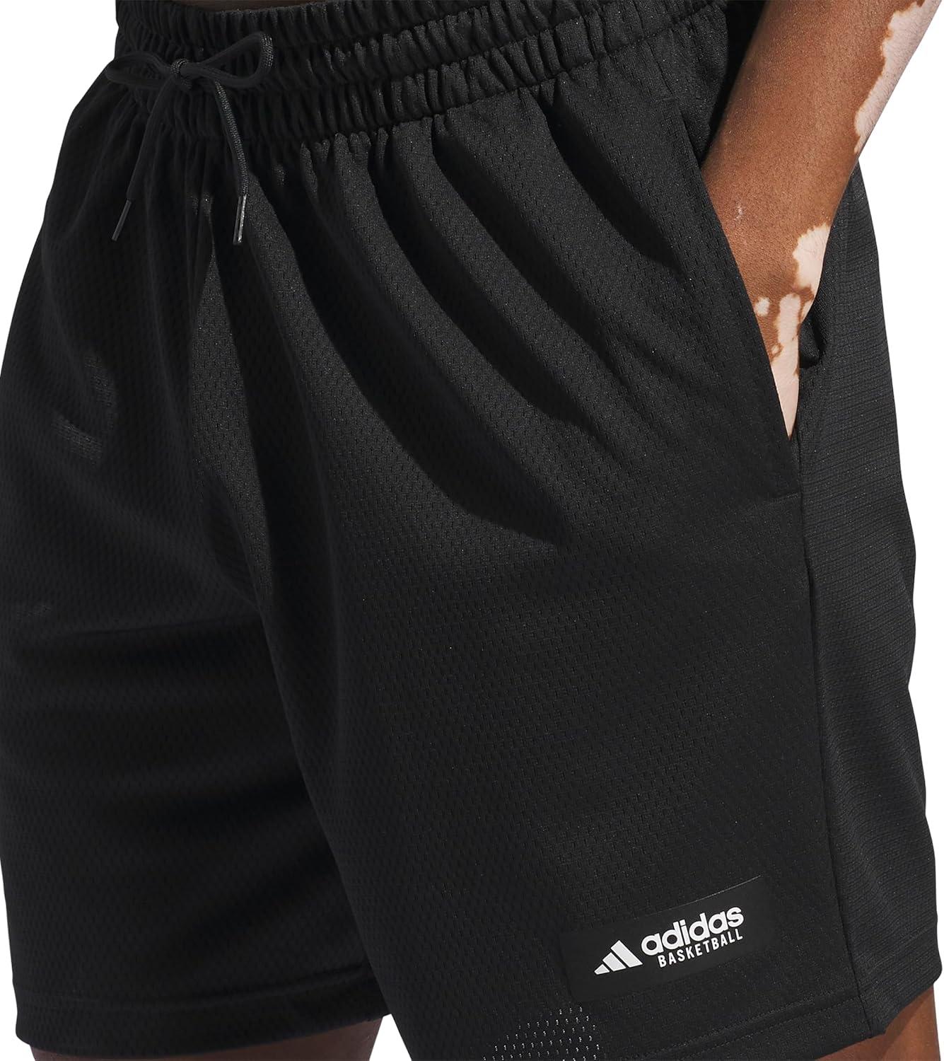 imageadidas Mens Legends ShortsBlackWhite