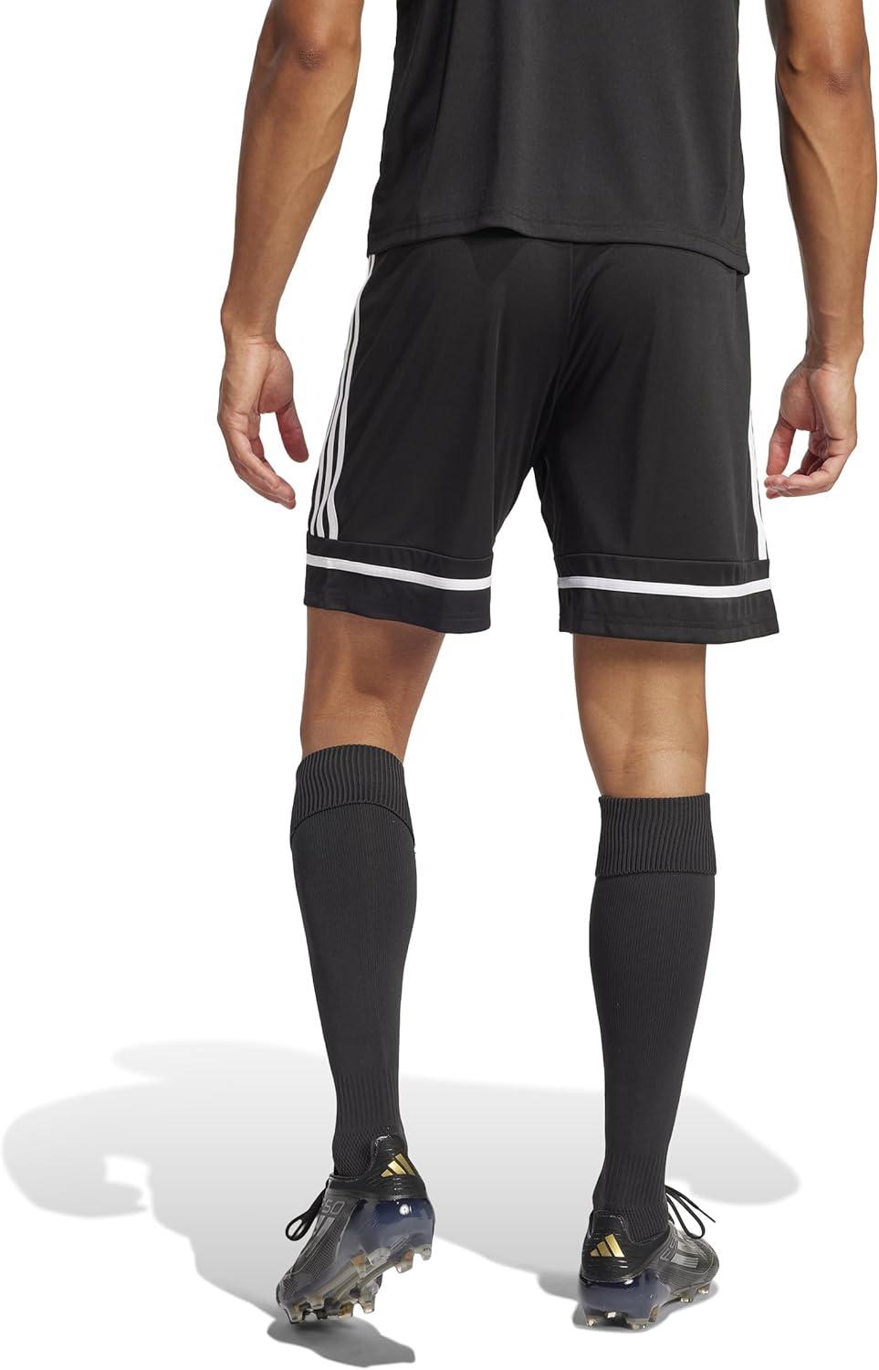 imageadidas Mens Squadra 25 ShortsBlackBlackWhite