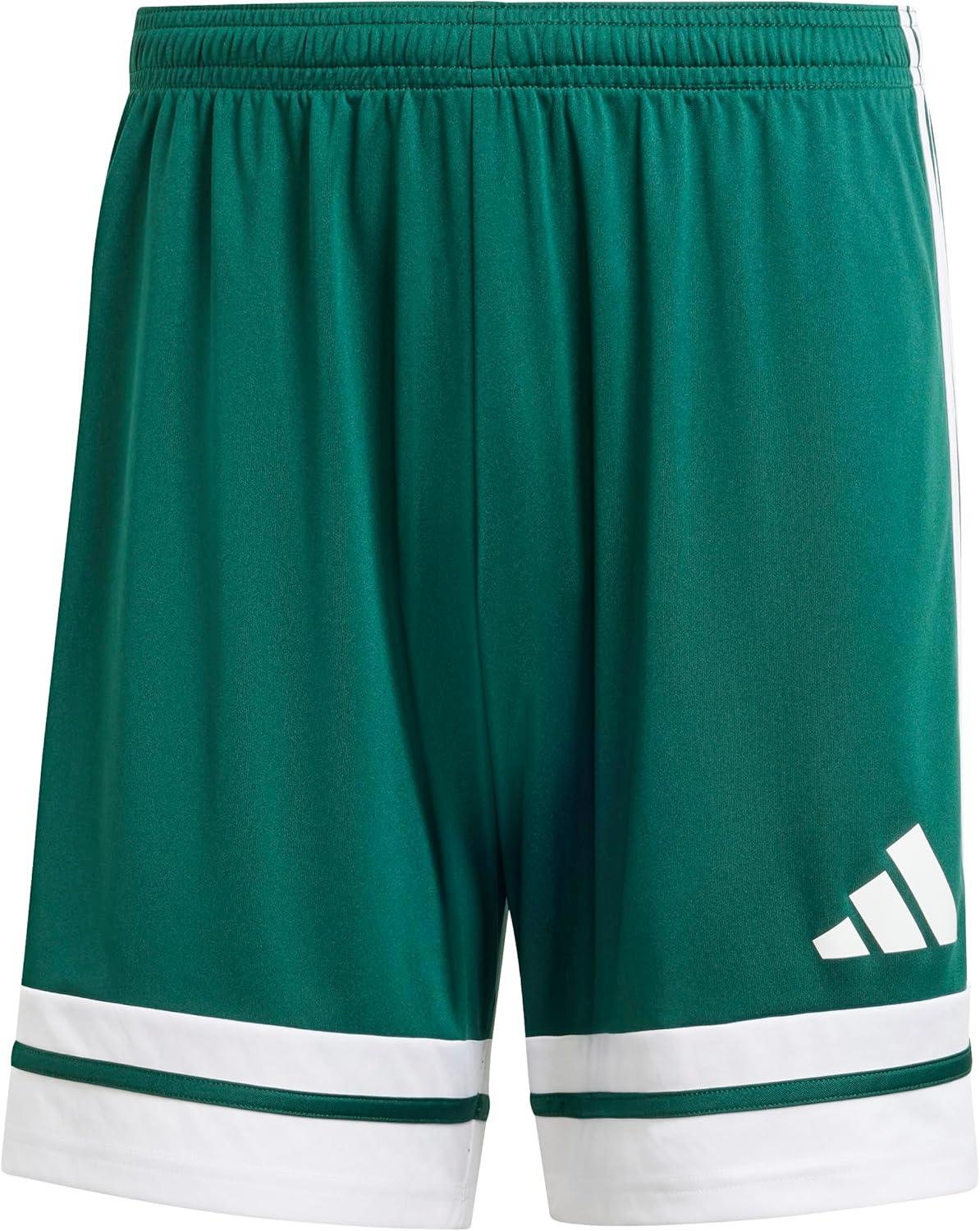 imageadidas Mens Squadra 25 ShortsTeam Dark GreenWhite
