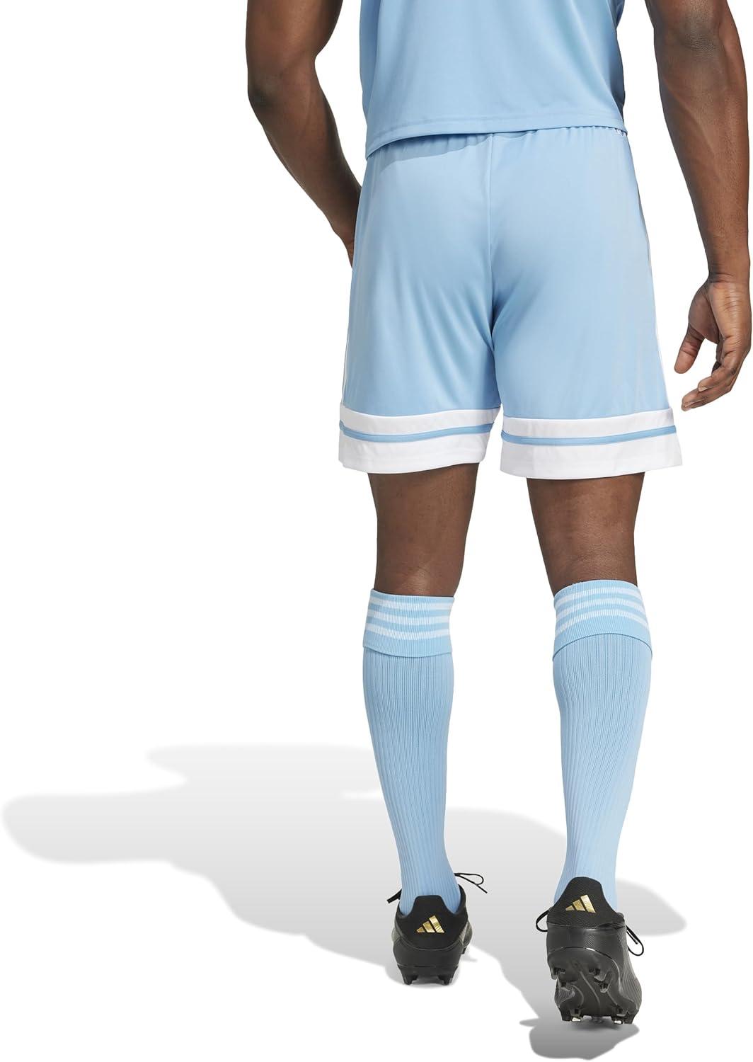 imageadidas Mens Squadra 25 ShortsTeam Light BlueWhite