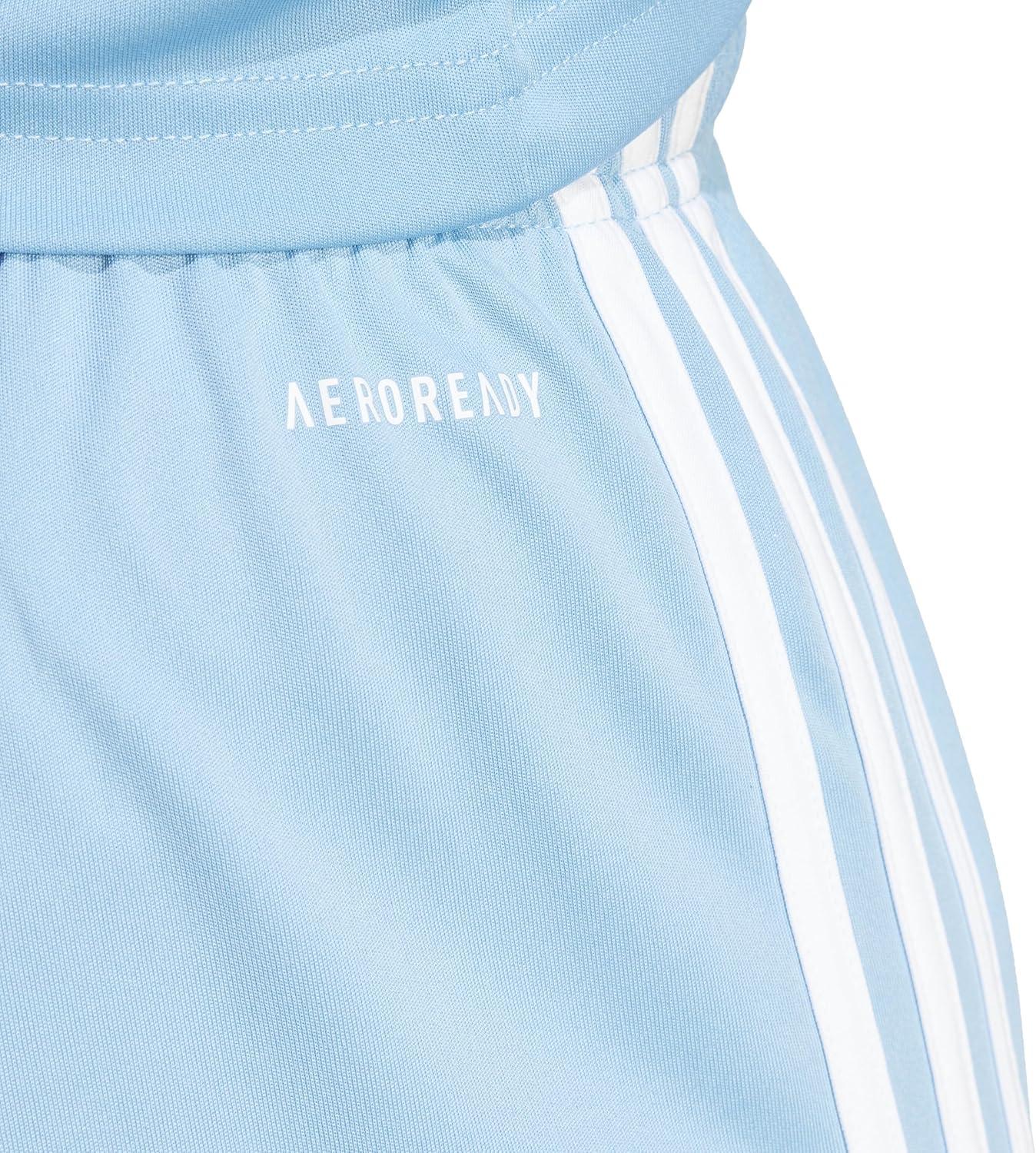 imageadidas Mens Squadra 25 ShortsTeam Light BlueWhite