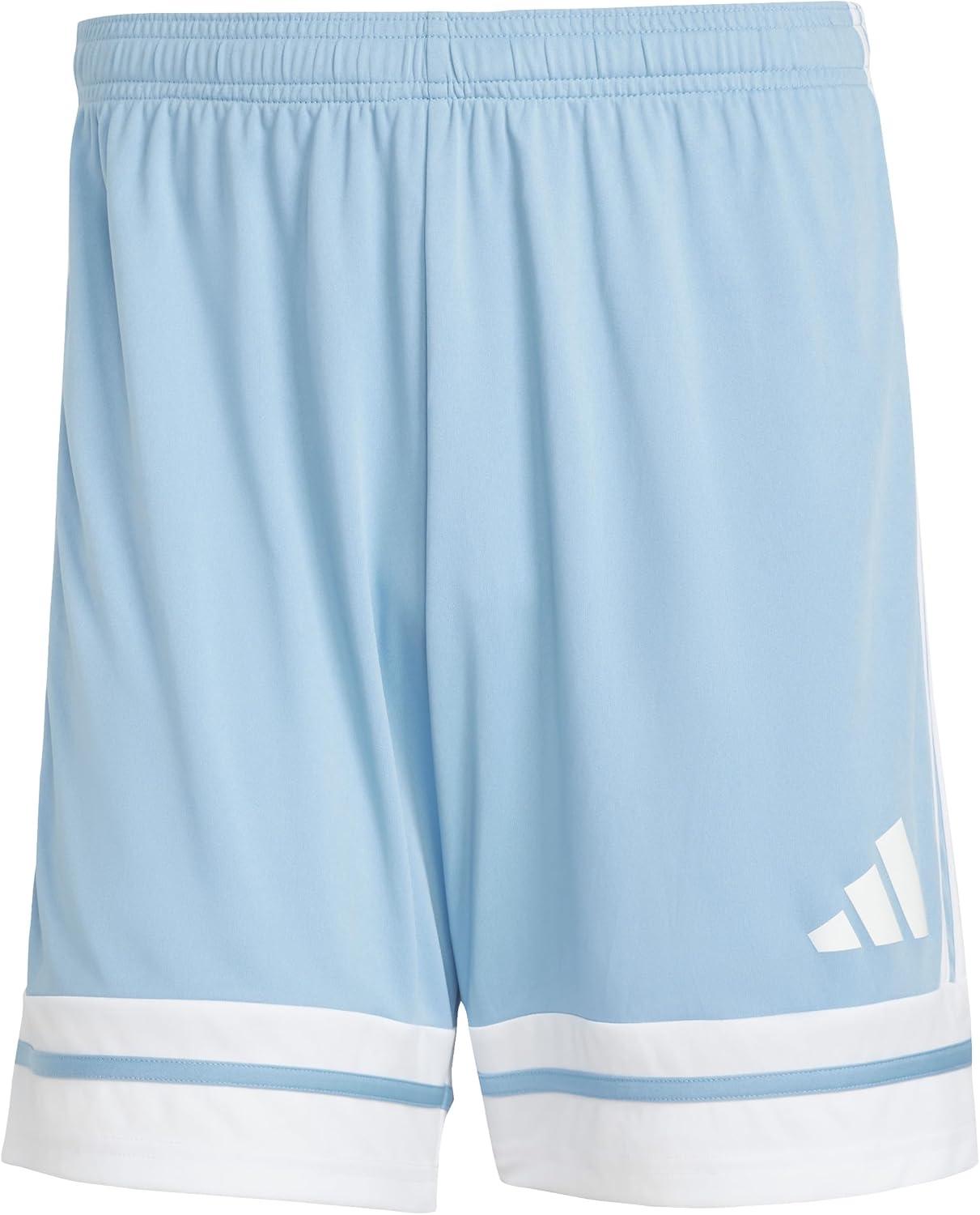 imageadidas Mens Squadra 25 ShortsTeam Light BlueWhite
