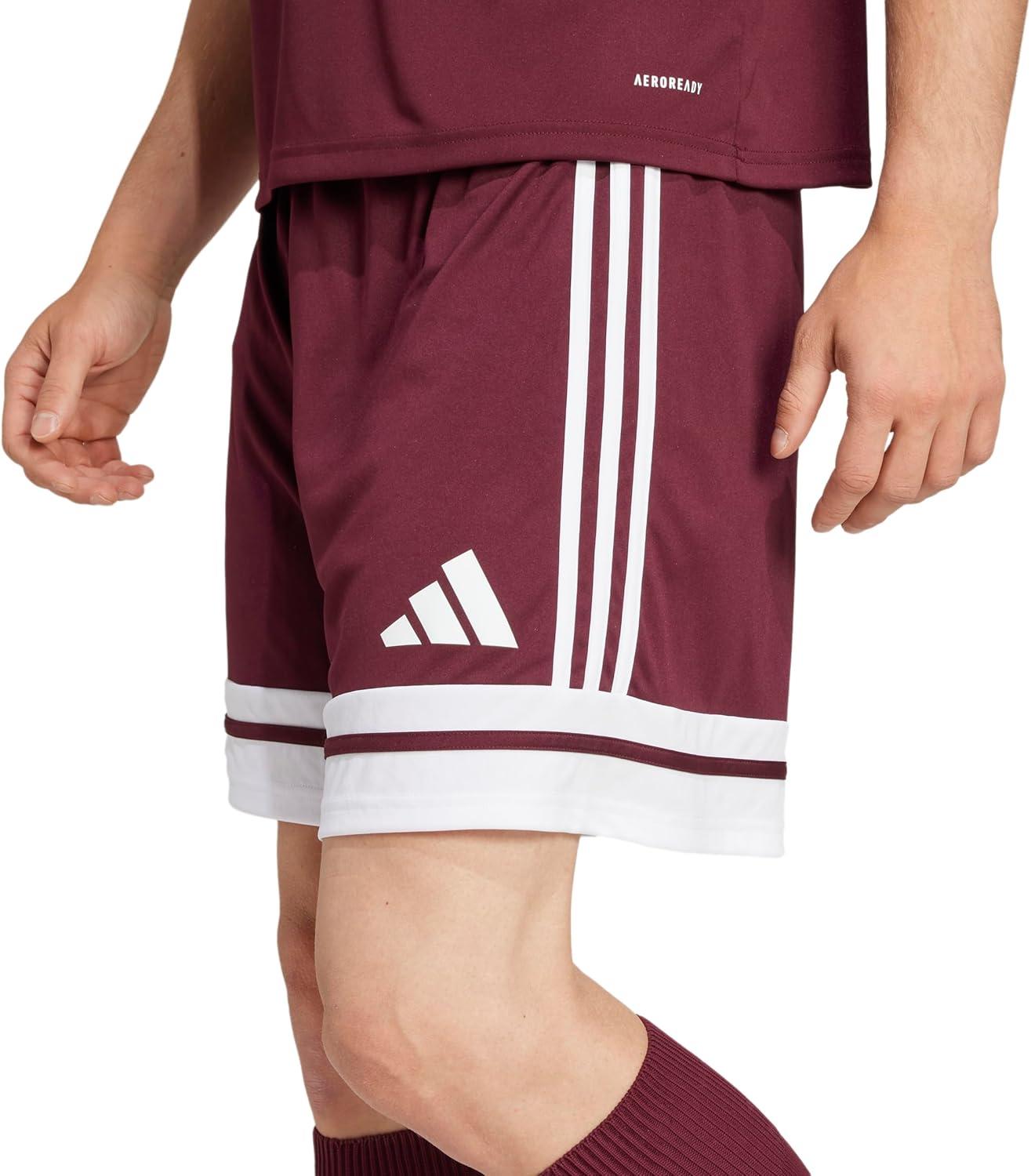 imageadidas Mens Squadra 25 ShortsTeam MaroonWhite
