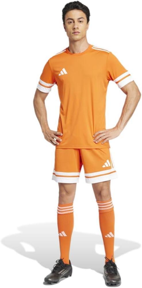 imageadidas Mens Squadra 25 ShortsTeam OrangeWhite
