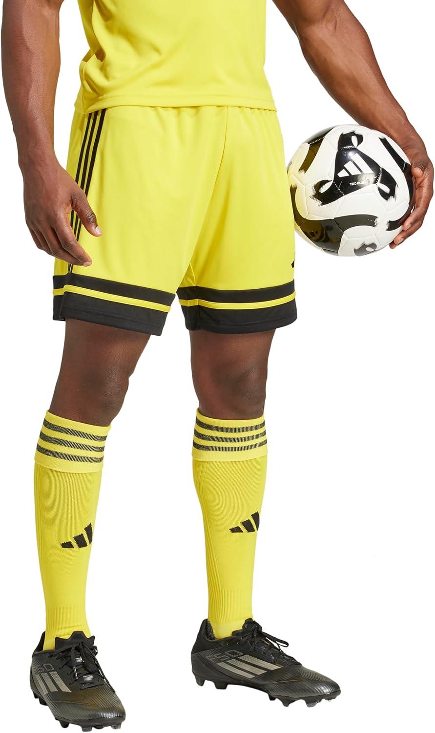 imageadidas Mens Squadra 25 ShortsTeam YellowBlack