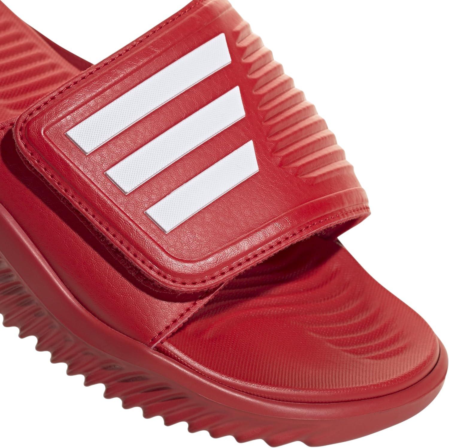 imageadidas UnisexAdult Alpharesponse 20 Slide SandalBetter ScarletWhiteBetter Scarlet