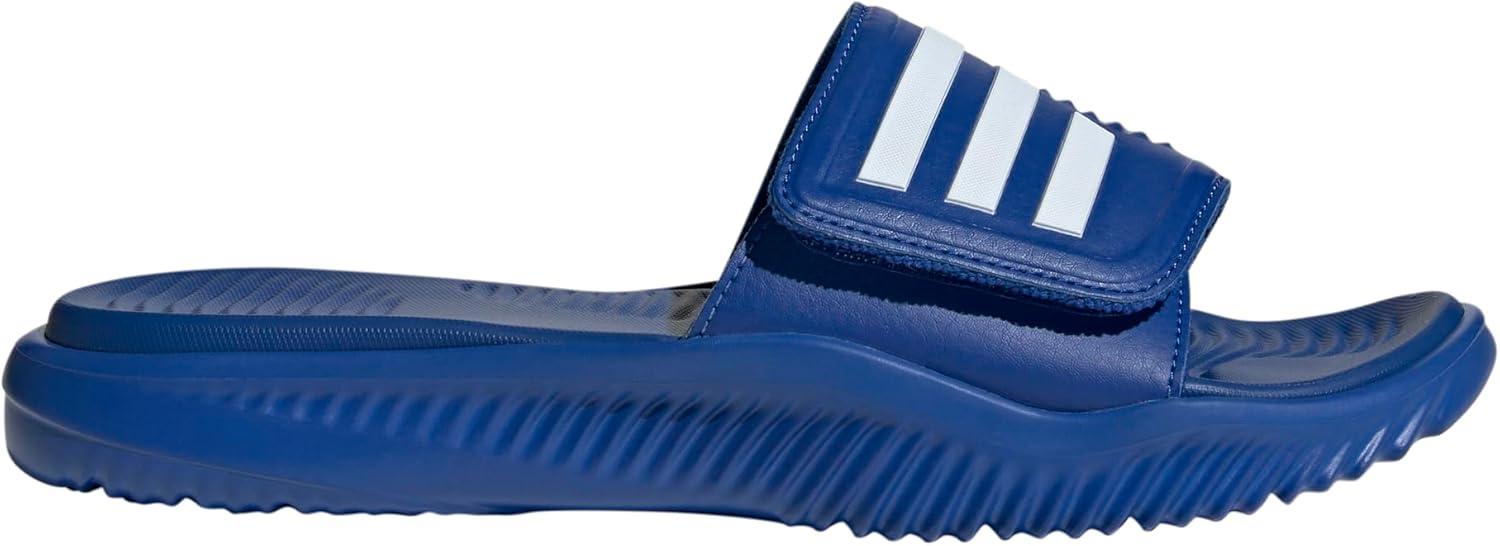 imageadidas UnisexAdult Alpharesponse 20 Slide SandalTeam Royal BlueWhiteTeam Royal Blue