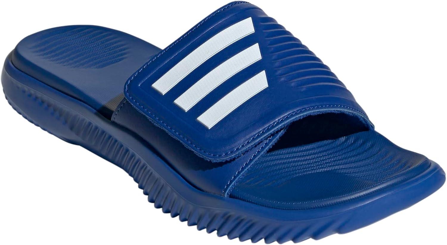 imageadidas UnisexAdult Alpharesponse 20 Slide SandalTeam Royal BlueWhiteTeam Royal Blue