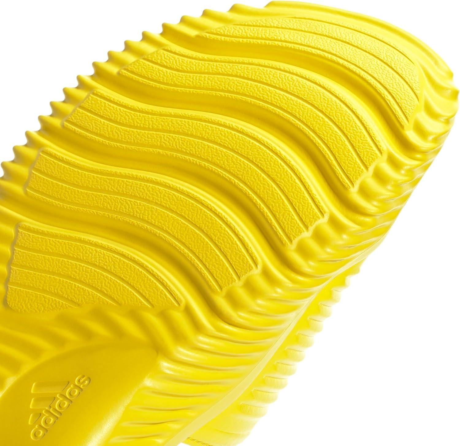 imageadidas UnisexAdult Alpharesponse 20 Slide SandalYellowTeam Royal BlueTeam Royal Blue