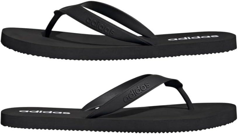 imageadidas UnisexAdult Keitaki Alpha Slide SandalBlackWhiteBlack