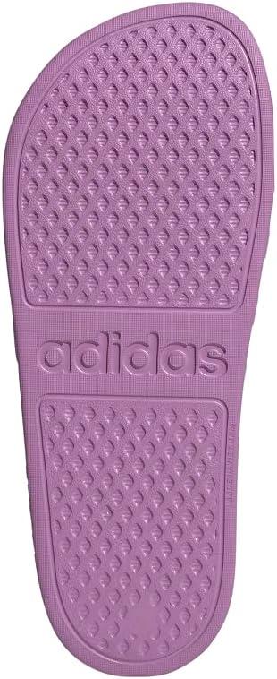 imageadidas Womens Adilette Aqua Slide SandalPreloved PurpleOff WhiteGrey