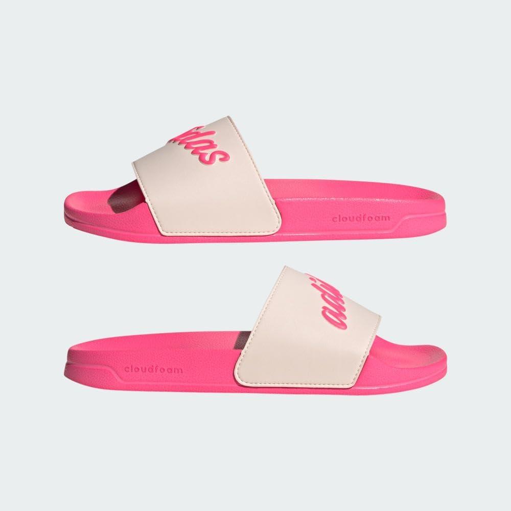 imageadidas Womens Adilette SlideWonder QuartzLucid PinkLucid Pink