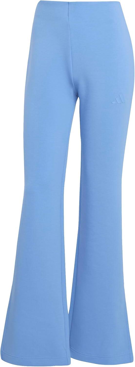 imageadidas Womens All Szn Soft Lux Flared PantsBlue Fusion