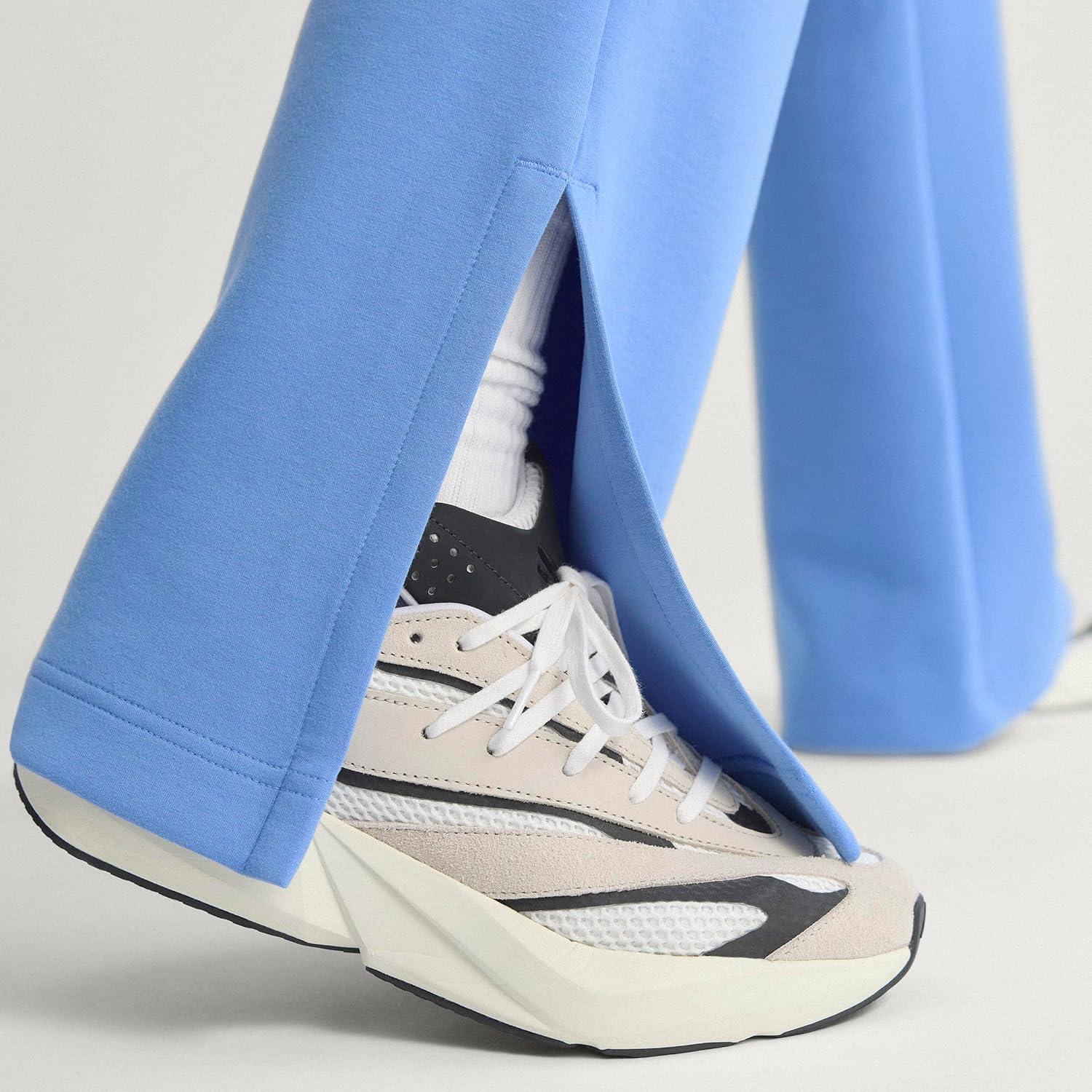 imageadidas Womens All Szn Soft Lux Flared PantsBlue Fusion